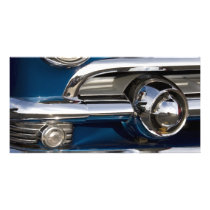 Classic Car Chrome Closeup