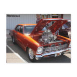 classic car postcards
