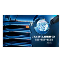 Classic Car Zoot Suit Business Card