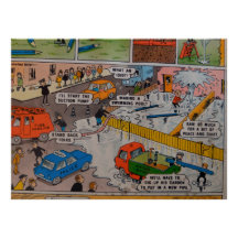 Classic Cartoon Personalized Invites