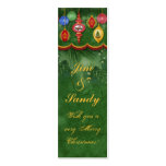 Classic Christmas Ornament Gift Tag / Favour Cards business cards