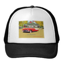 Classic Cruisin Cars 1955 Chevrolet Hat