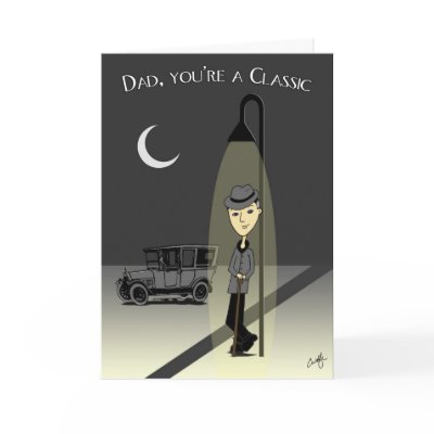 'Classic Dad' Card by Articyn