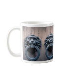Classic door knocker coffee mugs