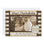 Classic Elegant Pumpkin Greeting Card invitations
