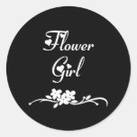 Classic Flower Girl Stickers