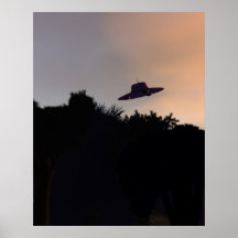 Classic Flying Saucer 2 Poster