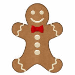 Classic Gingerbread Man Holiday Ornament photo sculptures