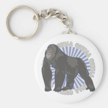 Classic Gorilla Key Chain
