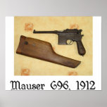 classic guns - Mauser C96 posters