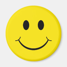 Classic Happy Face Fridge Magnets