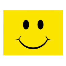 Classic Happy Face Postcard