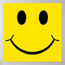 Classic Happy Face Poster