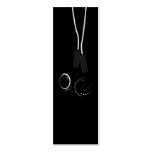 Classic Headphone Bookmark business cards