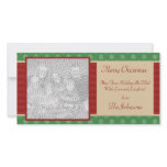 Classic Holiday Christmas Photo Card photo cards