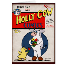 Classic Holly Cow Comics Cards