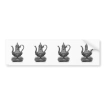 Classic Illustration Coffeepot by Christofle Bumper Stickers