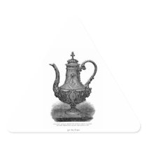 Classic Illustration Coffeepot by Christofle Stickers