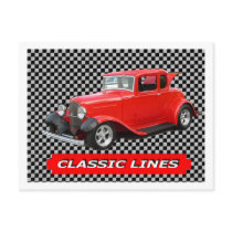 CLASSIC LINES 1 POST CARD