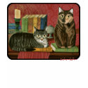 Classic Literary Cats Poe Dickens Stoker Art Shirt