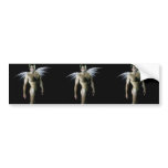 Classic Male Nude Angel bumper stickers