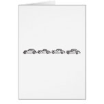Classic Mercedes Lineup Card