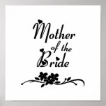 Classic Mother of the Bride Poster