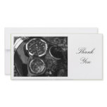 Classic Motorcycle Gauges - Thank You photo cards