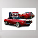 classic muscle car posters