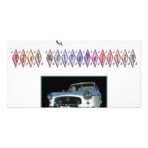 Classic Nash Metropolitan Customized Photo Card