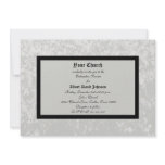 Classic Ordination Invitation - Issued by Church