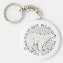 Classic Polar Bear Keychains