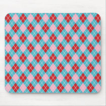 Classic preppy plaid argyle pattern print