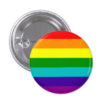Classic pride flag (with cyan) button