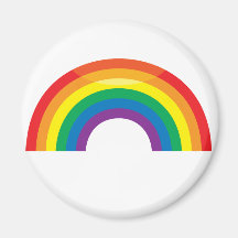 Classic Rainbow Fridge Magnets