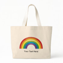 Classic Rainbow Totes- Custom, Personalised Canvas Bag