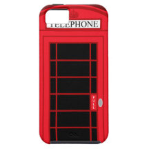 Classic Red Public Telephone Box UK: iPhone 5 Case