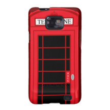Classic Red Public Telephone Box UK: Samsung Galax Samsung Galaxy Case
