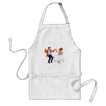 Classic Rock and Roll  Jive Dancing Aprons
