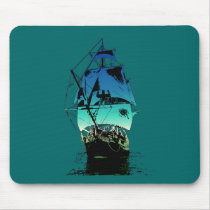 Classic Sailing Ship Mousepads