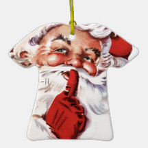 Classic Santa Ornament