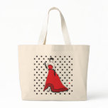 Classic Senorita in Red Tote Bag