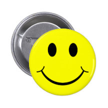 Classic Smiley Face Pin