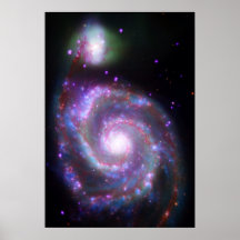 Classic Spiral Galaxy Poster