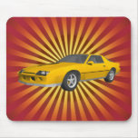 Classic Sports Car: 3D Model: Custom Mousepad