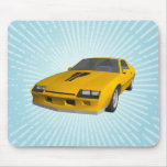 Classic Sports Car: 3D Model: Custom Mousepad