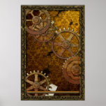 Classic Steampunk Poster posters