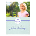 Classic Style Photo Birthday Party Invitation