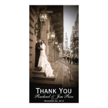 Classic Thank You Card Photo Cards