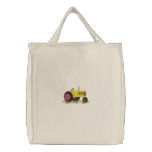 Classic Tractor embroidered bags